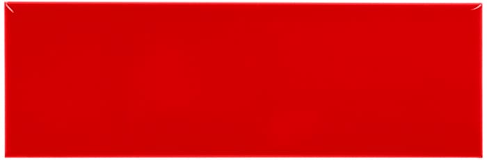 PIASTRELLA DA RIVESTIMENTO 10 X 30 SOLIDO LUCIDO COLORE ROSSO
